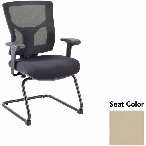 Lorell Guest Chair,Adj,24.38"-25.5"x26.38"x36.25",Pumice