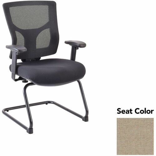 Lorell Guest Chair,Adj,24.38"-25.5"x26.38"x36.25",Travertine