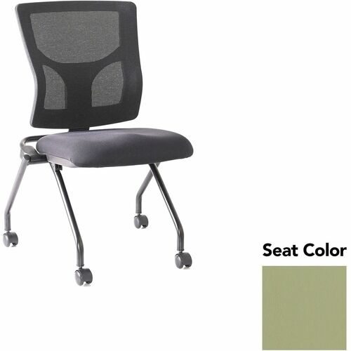 Lorell Chair,Training,Nestable,19.5"x19.31"x37",2/CT,Sage