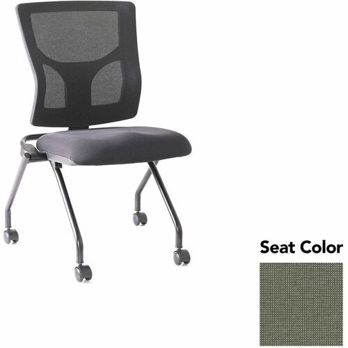 Lorell Chair,Training,Nestable,19.5"x19.31"x37",2/CT,Sage
