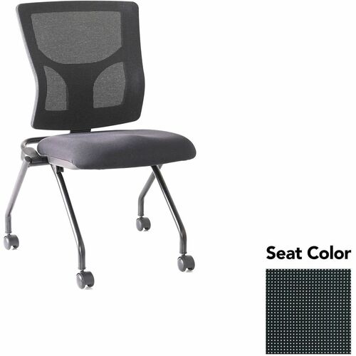 Lorell Chair,Training,Nestable,19.5"x19.31"x37",2/CT,Tuxedo