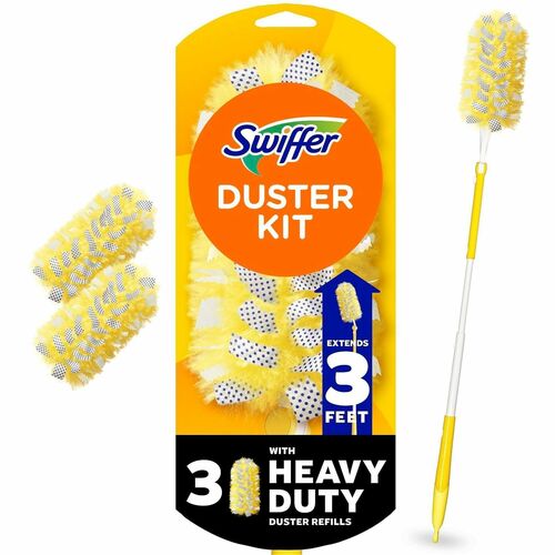 Duster, Swiffer, 360, 3' Extend, 3 Refills 3/PK view 2