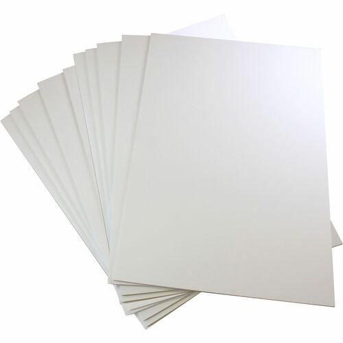 Flipside Products Board,Pre-Cut,Foam,Glossy,3/16" Thick,30"x40",25/PK,WE
