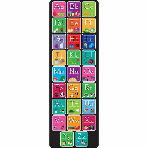 Ashley Productions, Inc. Mat Runner,Alphabet,Matching Pictures,15-1/2"x47",MI