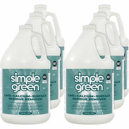 Simple Green Lime Scale Remover,Deodorizer,Wintergreen Scent,1 Gal,6/CT