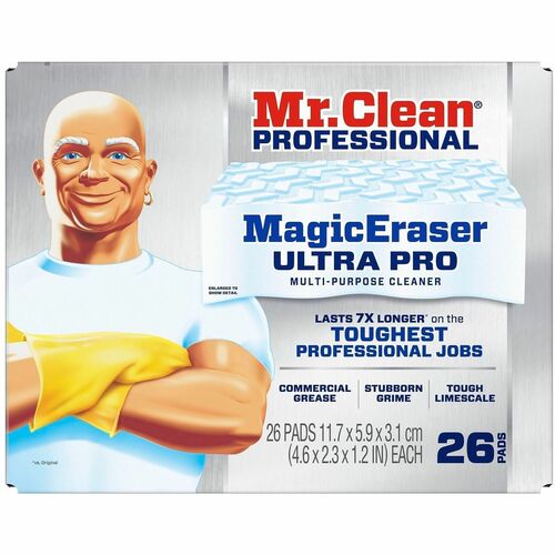 Procter & Gamble Commercial Cleaning Pad,Magic Eraser,Ultra Pro,4.6"x2.3"x1.2",26/BX,WE