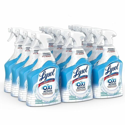 Reckitt Benckiser Cleaner,f/Bathroom,w/Hydrogen Peroxide,22oz,12/CT