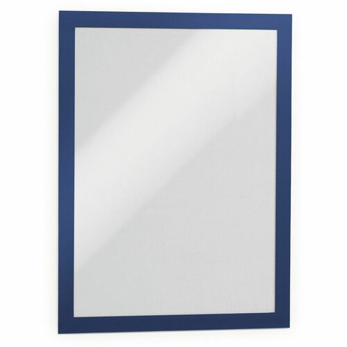 Durable Office Products Frame,f/Letter-Size,Magnetic Hinge,9-1/2"x12",2/PK,Dark Blue