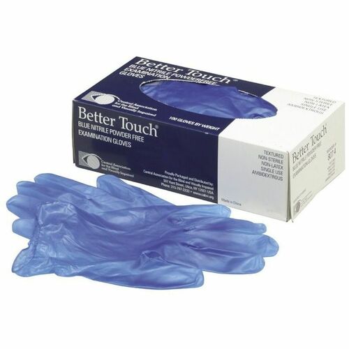 SKILCRAFT Exam Glove, Powder-Free, Small, 1000/Box, Blue