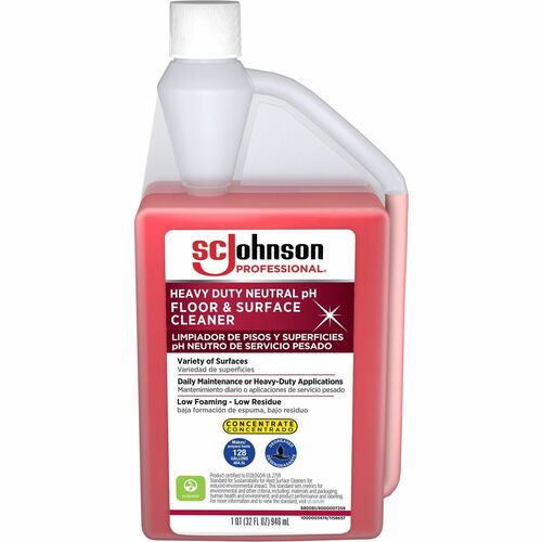S.C. JOHNSON & SON, INC Floor Cleaner,Concentrate,Degreaser,32oz Bottle,6/CT,RD