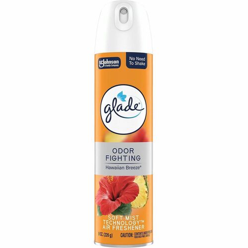 S.C. JOHNSON & SON, INC Air Freshener Spray,Hawaiian Breeze,Glade,8oz,MI