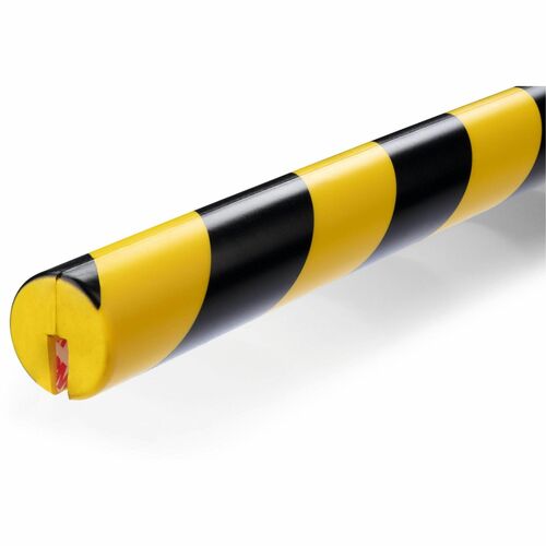 Durable Office Products Protection Profile,Edge,1.57"Wx1.57"Hx39.37"D,5/PK,YW/BK