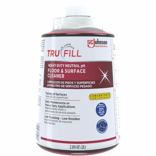 S.C. JOHNSON & SON, INC Floor Cleaner,TruFill Cartridge,Concentrate,2-Liter,2/CT,RD