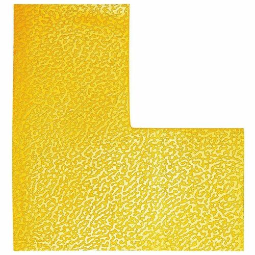 Durable Office Products Floor Marking, L-Shape, Indoor,Self-Adhesive,10/PK,YW