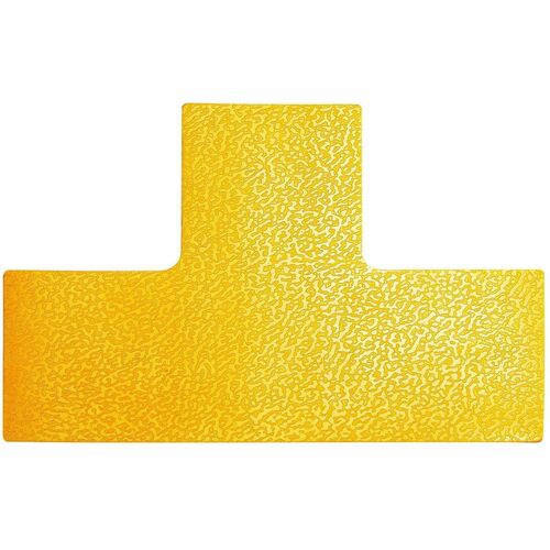 Durable Office Products Floor Marking, T-Shape, Indoor,Self-Adhesive,10/PK,YW