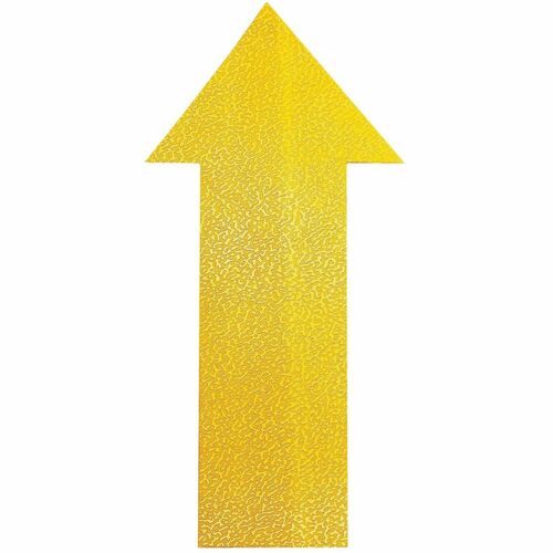 Durable Office Products Floor Marking, Arrow Shape, Indoor, Self-Adhesive,10/PK, YW