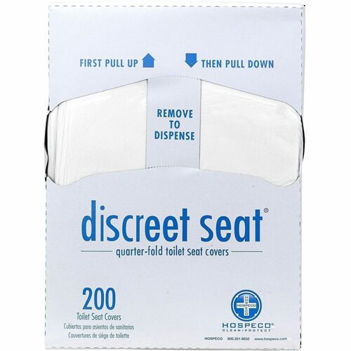 Discreet Seat Toilet Seat Covers 25/CT view 2