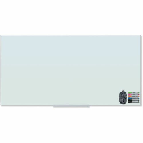 Board, Dry Erase, Magnetic, Floating, Glass, 72x36 view 2