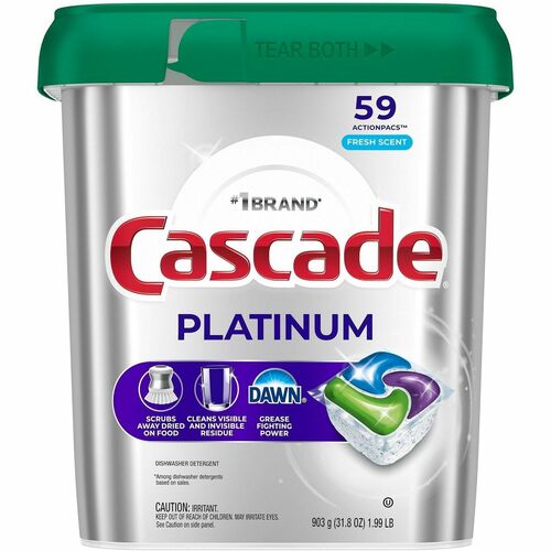 Detergent, Dw, Cscd Plt, 59pac view 2