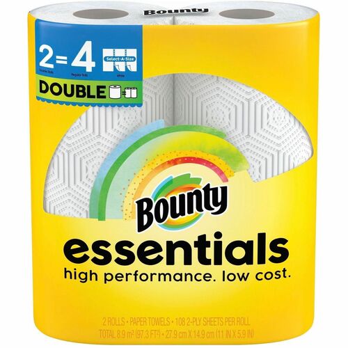 Towel, Paper, SAS, Bounty, 2 RL, 108 8/CT view 2