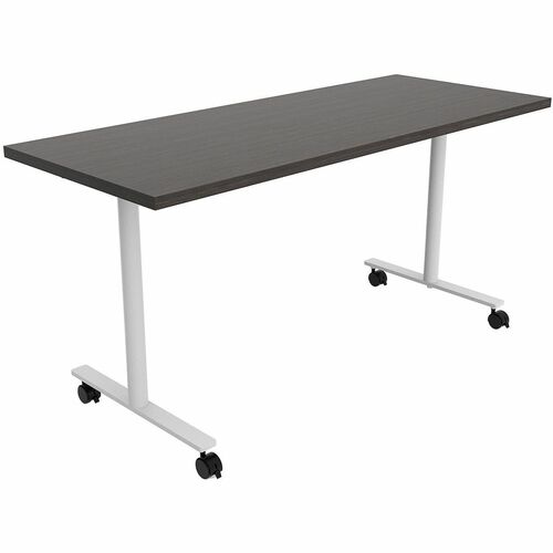 Table, T-Legs, Casters, 60x24 view 2