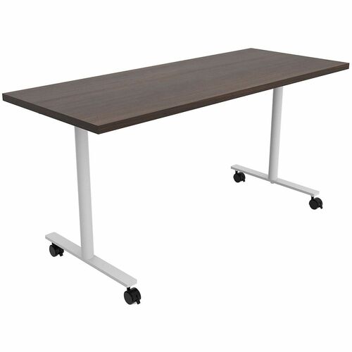 Table, T-Legs, Casters, 60x24 view 2