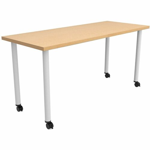 Table, Post, Casters, 60 x 24 view 2