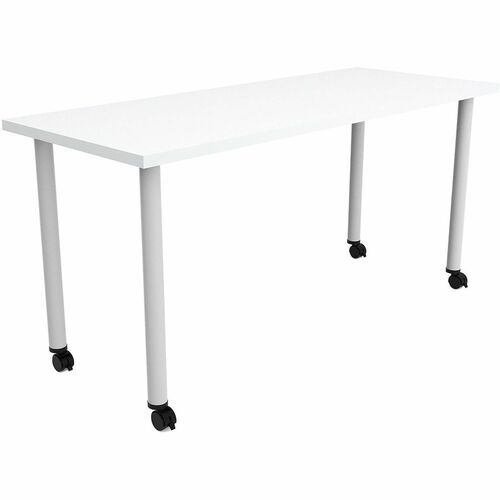 Table, Post, Casters, 60 X 24 view 2