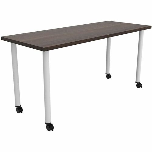 Table, Post, Casters, 60x24 view 2