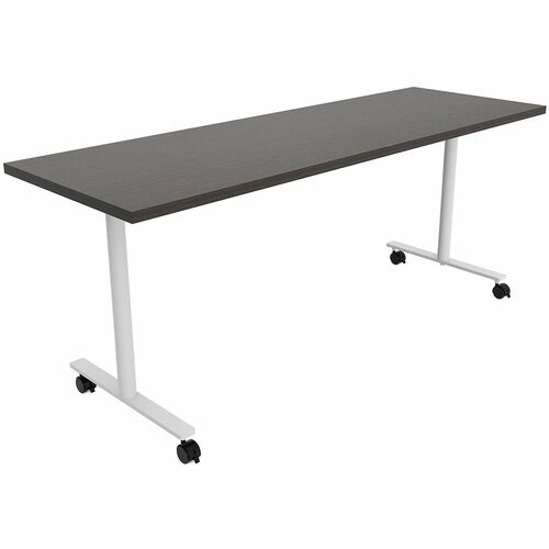 Table, T-Legs, Casters, 72x24 view 2