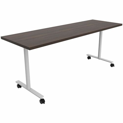 Table, T-Legs, Casters, 72x24 view 2