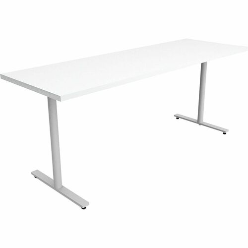 Table, T-Legs, Glides, 72x24 view 2