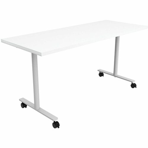 Table, T-Legs, Casters, 60 x 24 view 2