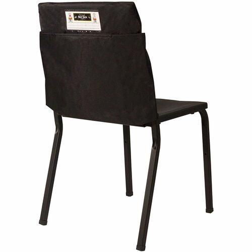Pocket Chair 12-17 Elastic, Black view 2