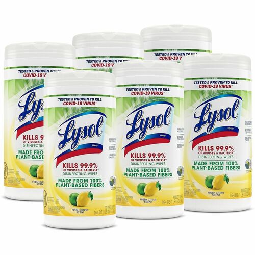 Wipe, Plant-Based, 70 Count 6/CT view 2