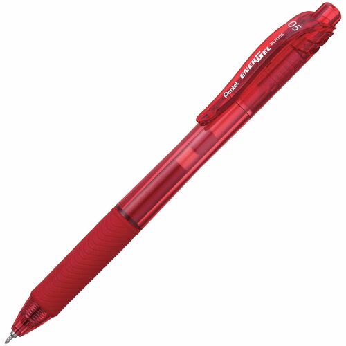 Pen, EnerGel-X, Retractable, 0.5, Red 12/DZ view 2