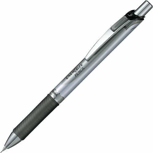 Mechanical Pencil, Retractable Tip, Latex Rubber Grip, 0.5 Millimeter, Black 12/DZ view 2