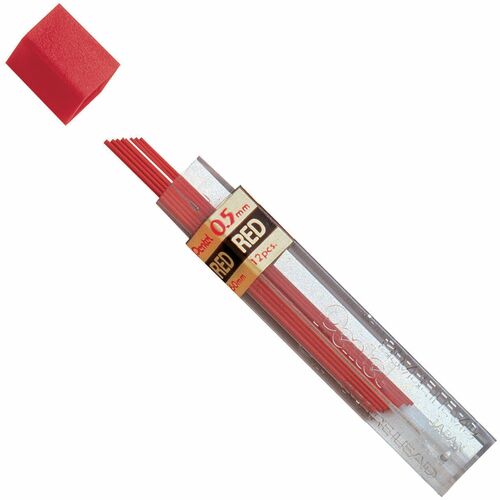 Refill, Lead, 0.5 Millimeter, Red 12/DZ view 2