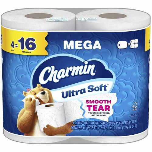 Charmin, Ultra Soft, 2-Ply, 4 Mega 8/CT view 2