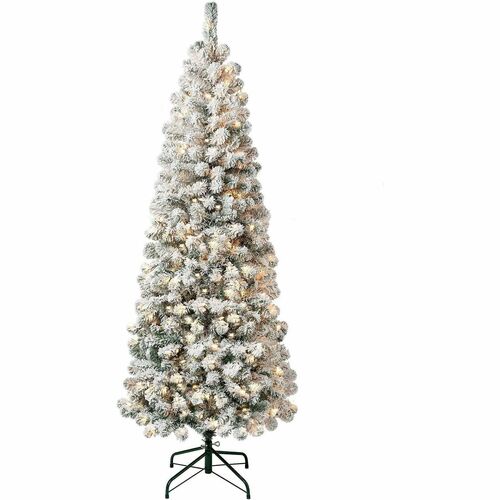 Tree, Acacia, Flocked, Weatherproof Cover, 6 Foot view 2