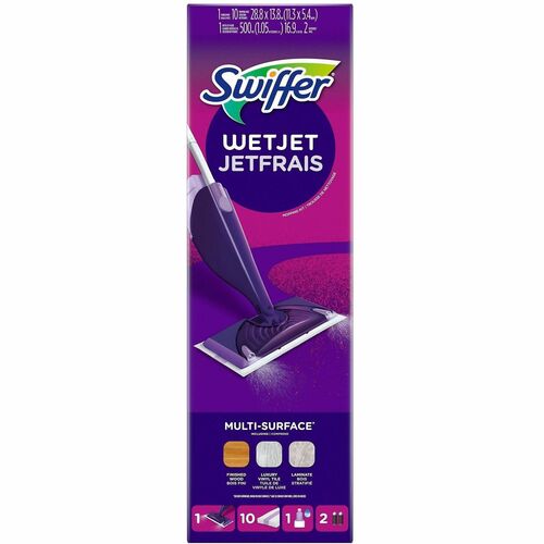 Swiffer Wet Jet Spray Mop Starter Kit 1/10 Ct Ecom view 2