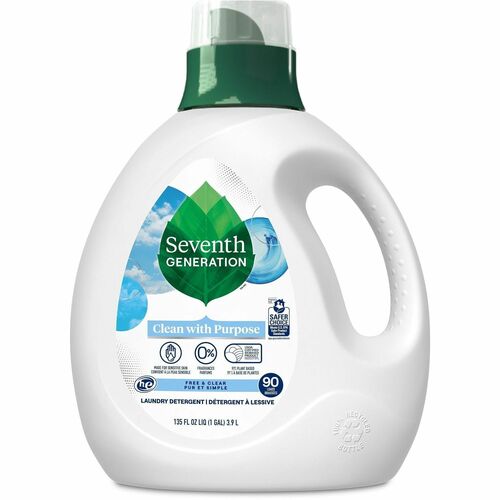 Detergent, Laundry, Liquid, Fabric + Conditioner, 135Z 4/CT view 2