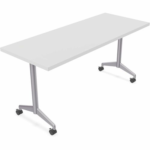 Table, Zia, Bv, Flip, 24x72, Ms, White 6/BD view 2