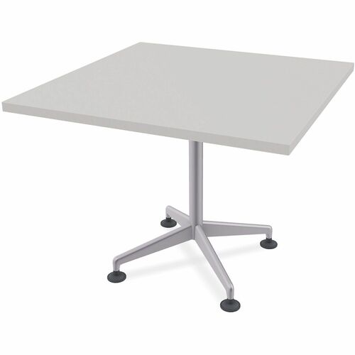 Table, Zia Hospital, 36x36x29, Ms, Gray 8/BD view 2