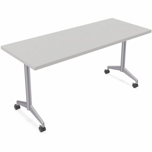 Table, Zia, Bv, Flip, 24X60, Ms, Gray 6/BD view 2