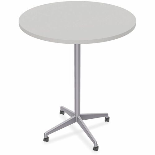 Table, Zia, Flip, 36 RDX42, MS, Gray 6/BD view 2