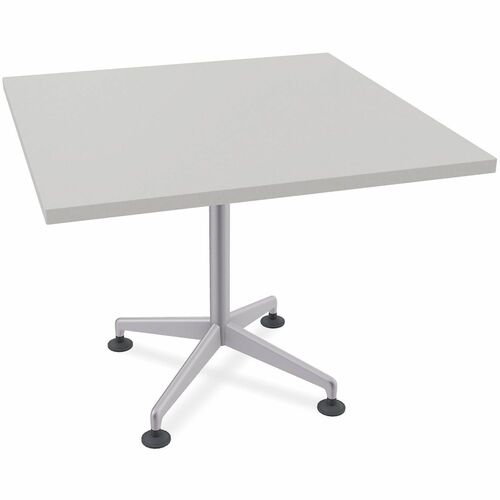 Table, Zia Hospital, 42x42x29, Ms, Gray 8/BD view 2