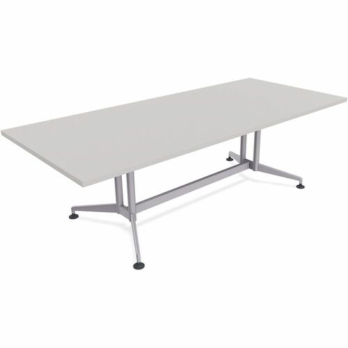 Table, Conference, 48x84, Rec, Ms, Gray 2/BD view 2