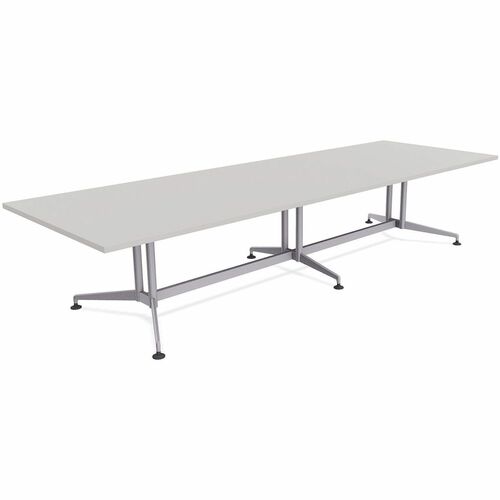 Table, Conference, 48 x 120, Rectangle, Medium Size, Gray 2/BD view 2