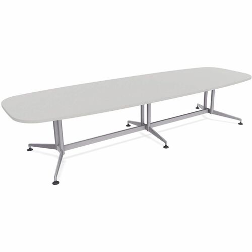 Table, Conf, 48x120, Ellipse, Ms, Gray 2/BD view 2